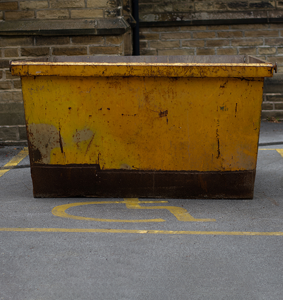Reliable mini skip delivery near me in Mirfield